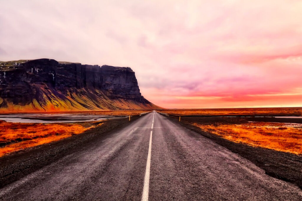 Plus belles routes panoramiques sur Ring Road, Islande