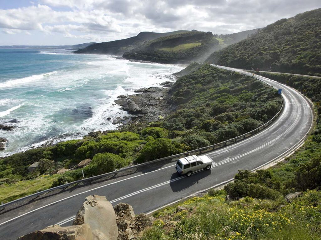 Plus belles routes panoramiques sur Great Ocean Road