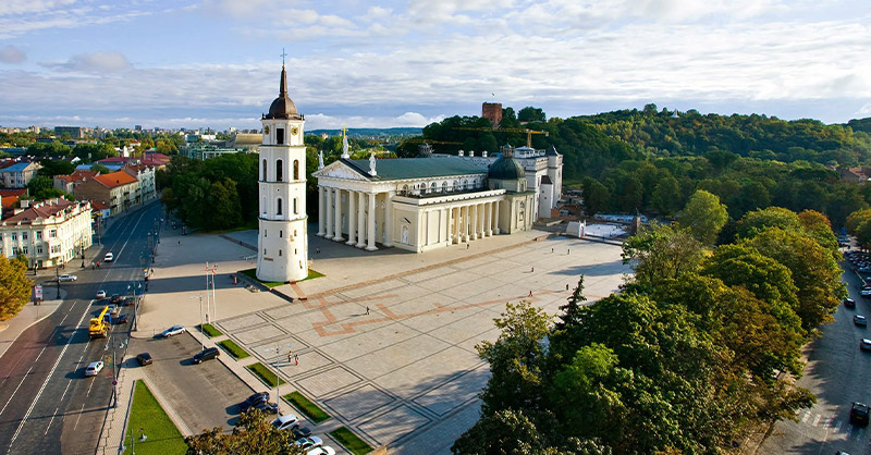 Image cathédrale de Vilnius